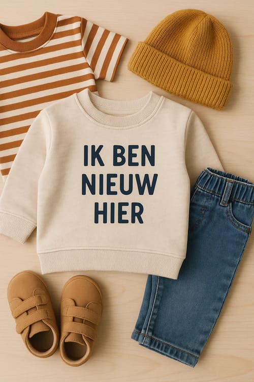 Foto van tweedehands kinderkleding
