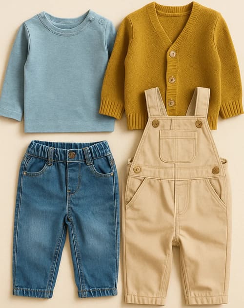 foto van tweedehands kinderkleding